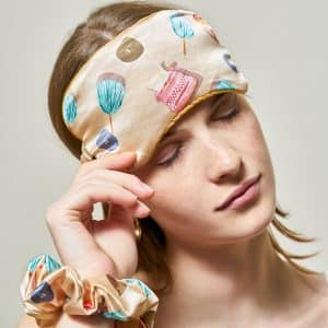 TANDEM Sleep Eye Mask + Hair Scrunchie